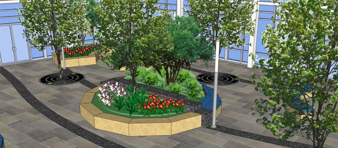 JRA_Workiva Atrium_Planters Rendering